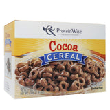 Proteinwise Cereal, Cocoa, High Protein, Healthy Snacks, Low Carb, Low Calorie, Kids Snacks, Bariatric, Kosher, 7/Box