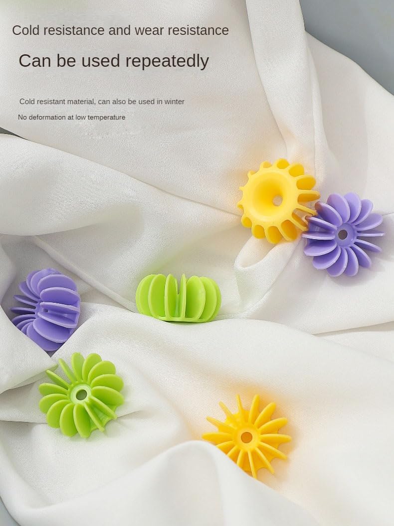 Drying Laundry Balls Reusable Anti-Tangle Laundry Balls Multicolor Available Laundry Essentials (Mixed Colors)