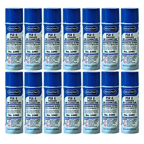 AlbaChem PSR II Powdered Dry Cleaning Fluid Spot Remover 12.5 Oz. - 12/Pk