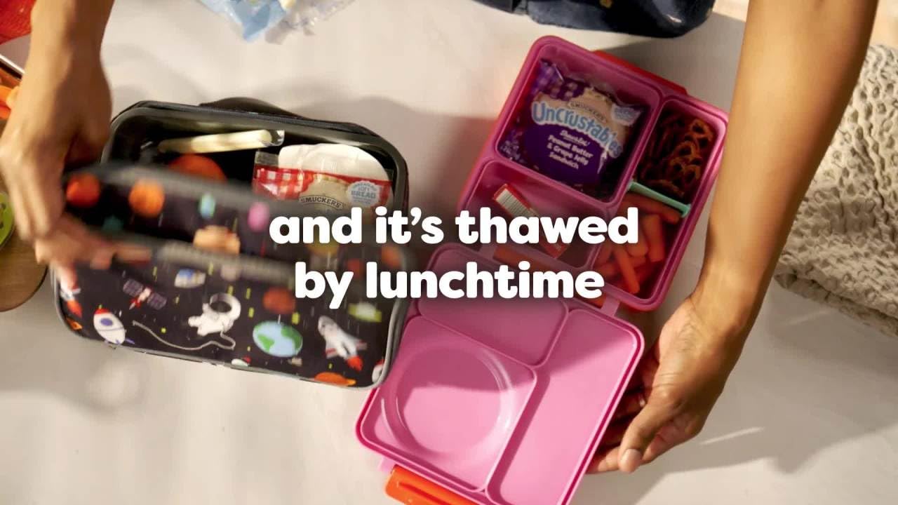 Uncrustables Peanut Butter & Raspberry Spread and Peanut Butter & Mixed Berry Spread Frozen Sandwiches, 2 oz Each, 24 Count