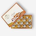 Zaitoune Mixed Chocolate & Lotus Petit Fours - 12 oz | Gourmet Assorted Petit Fours Cakes with Pistachio | Luxury Chocolate-Covered Arabic Sweets in