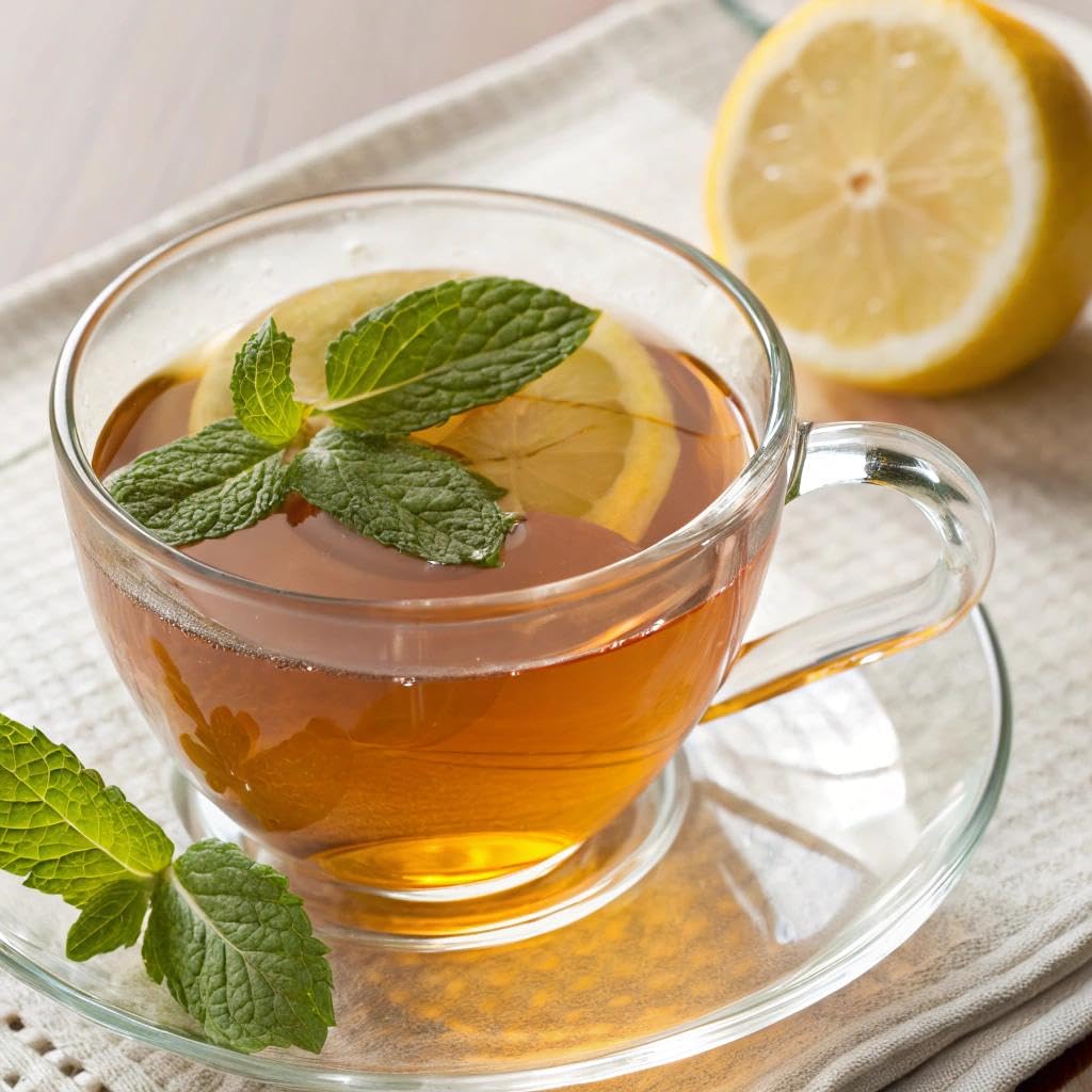 Tiesta Tea - Ginger Citrus Herbal Loose Leaf Tea, Lemon Ginger Tea with Mint and Chamomile, Caffeine-Free, Brew Hot or Iced, Makes Up to 25 Cups