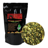 Green Jalapeno Pepper Flakes by Magic Plant, 1 LB Bulk - Fine Ground Chili - Popular and Versatile | Staple in Mexican Cuisine | Mild - Medium Heat |