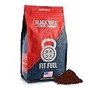 Black Rifle Coffee Company Fit Fuel, 12oz Bag, Ground Coffee Medium Roast - Roasted Blend Made from Arabica Beans - Colombian & Brazilian Beans