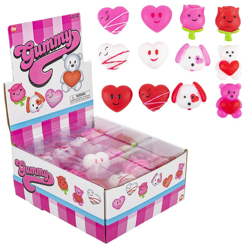 1.5" VALENTINES' GUMMY CHARACTERS