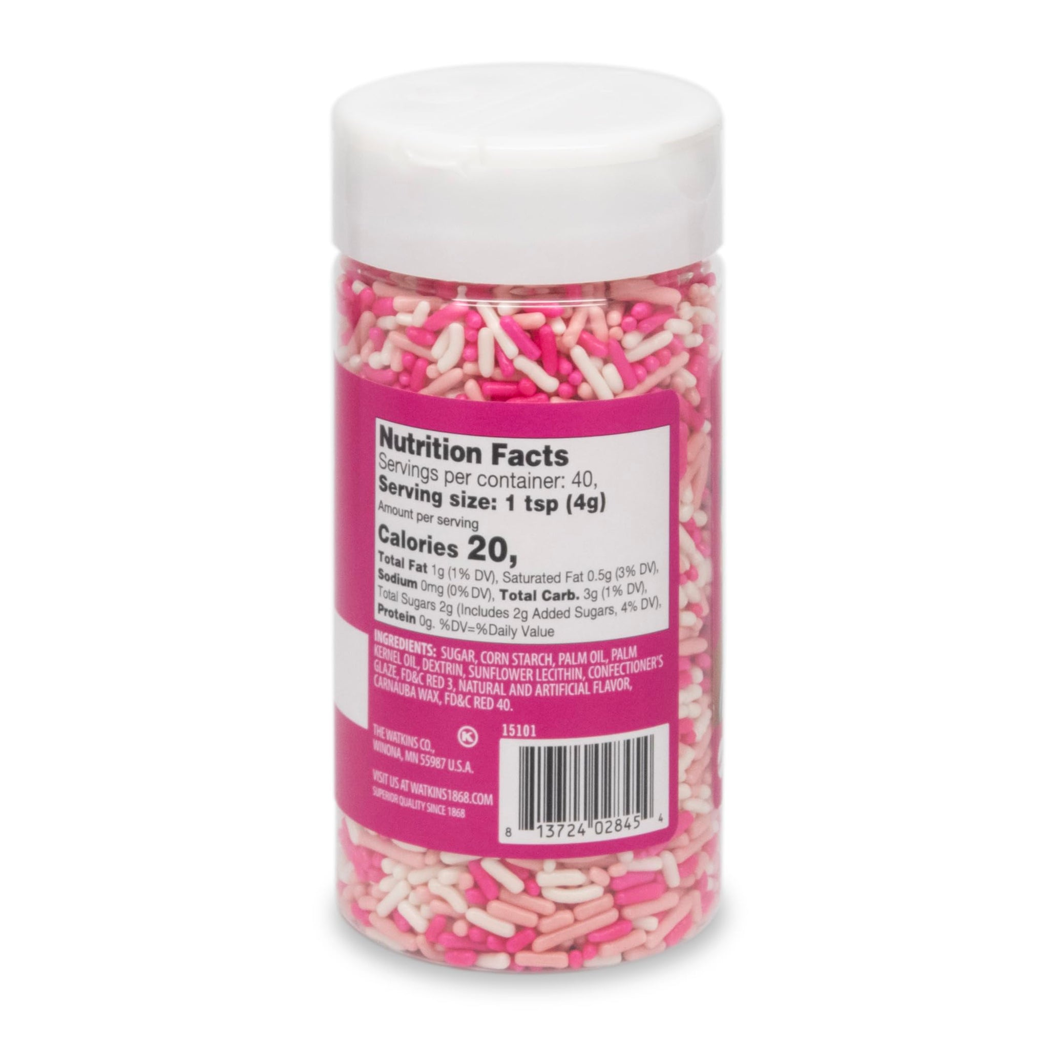 Barbie Sprinkles Pink Medley 5.6oz