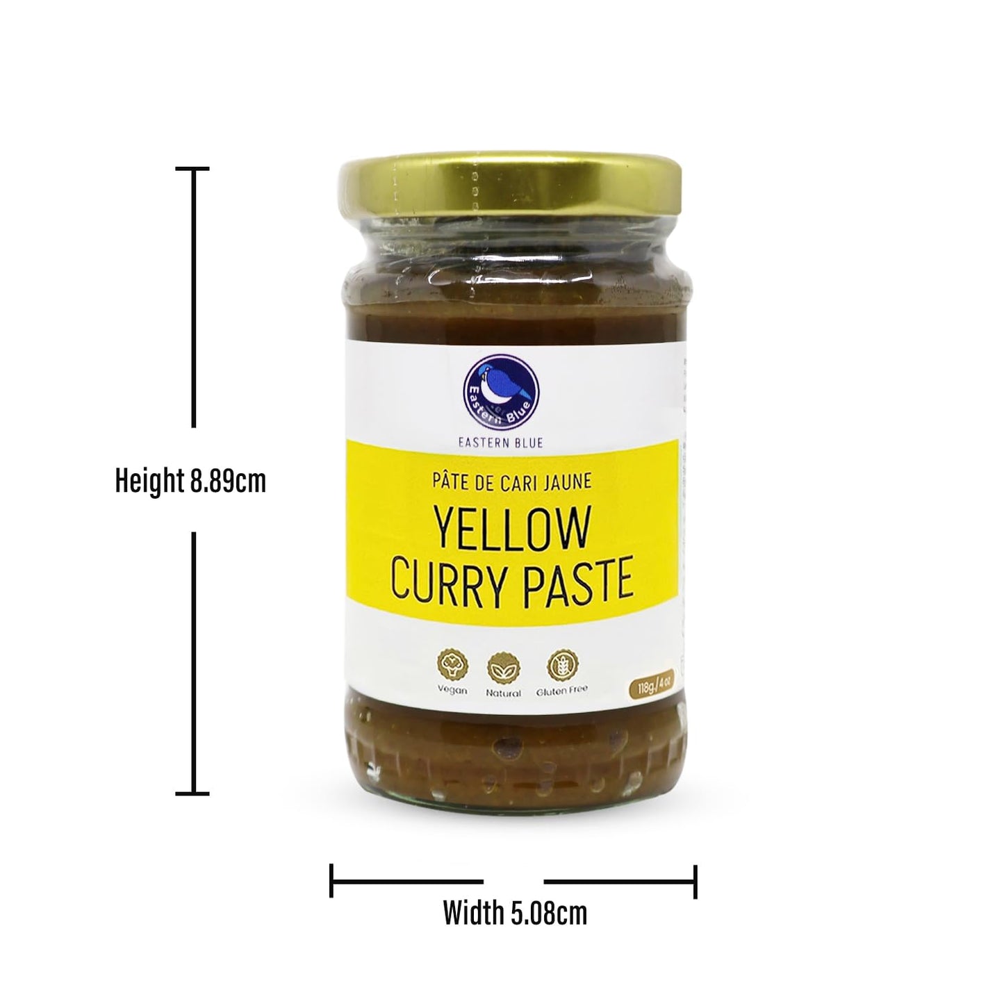 Vegan Thai Curry Paste Flavors - Pack of 4 Panang Curry Paste, Yellow Curry Paste, Green Curry, & Red Curry Paste Made With All Natural Ingredients |