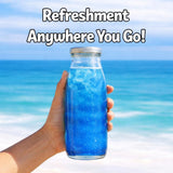 RoxiSpice Rein Drink Mix Packets (Blue Raspberry) - Natural Water Flavoring Packets for Mocktails, Cocktails, Lemonade & Party Drinks, (2 x 330g Bag)