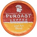 Puroast Low Acid Coffee| Lost Art Single Serve Pods | Medium Roast | High Antioxidants & High pH |No Bitter Aftertaste | Reduced Heartburn & GERD