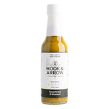 Hook & Arrow Sauerkraut & Mustard Hot Sauce - Low Sugar Mild Spicy Sauce with Brown Mustard, Gluten-Free, Vegan, Paleo (5 fl oz, 30 Servings)