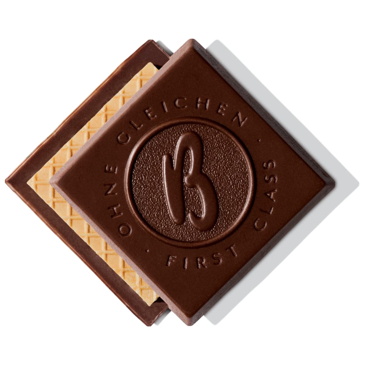 Bahlsen Ohne Gleichen First Class Dark Cookies (12 boxes) - Hazelnut wafers covered in rich dark European chocolate - 4.4 oz boxes
