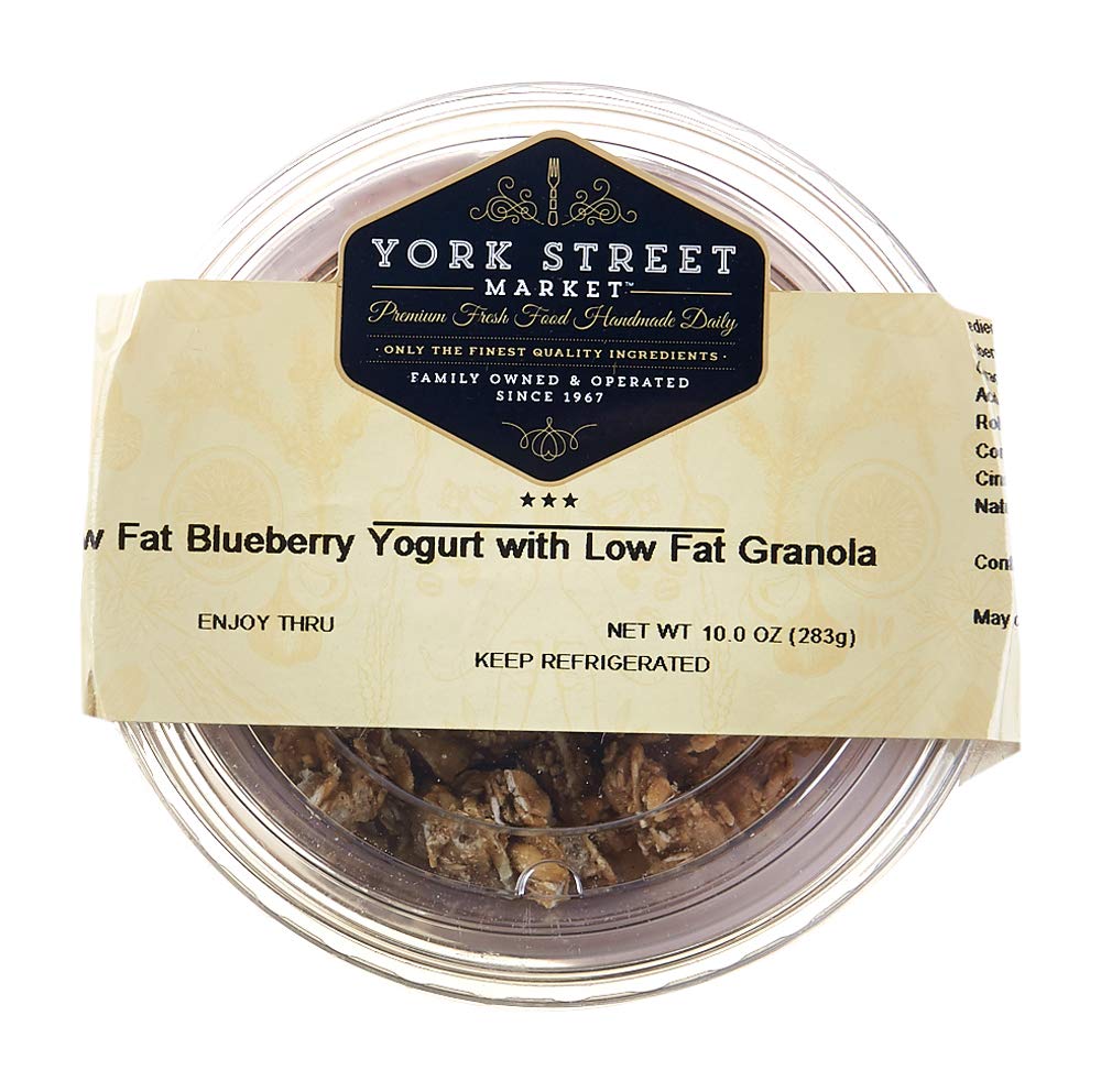 York Street Caterers Blueberry Yogurt & Granola Cup, 6.5 oz
