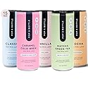 Pop & Bottle, Oat Milk Lattes - Maca, Antioxidants, Ashwagandha, MCT Oil, Collagen, Organic, Dairy & Gluten Free, Great as Iced Coffee, Ceremonial