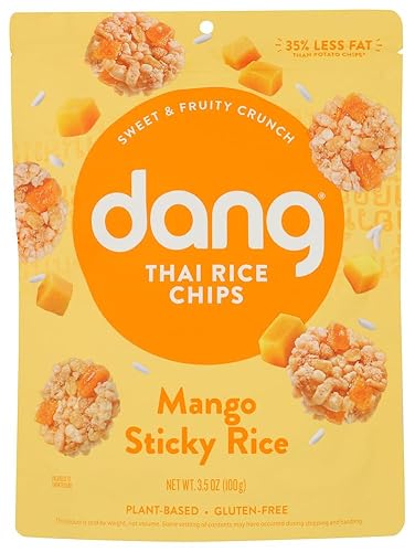 Dang Mango Sticky Thai Rice Chips, 3.5 OZ