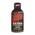 5 Hour Energy Shot Extra Strength Berry- 12 Pack of 2 Ounce Bottles