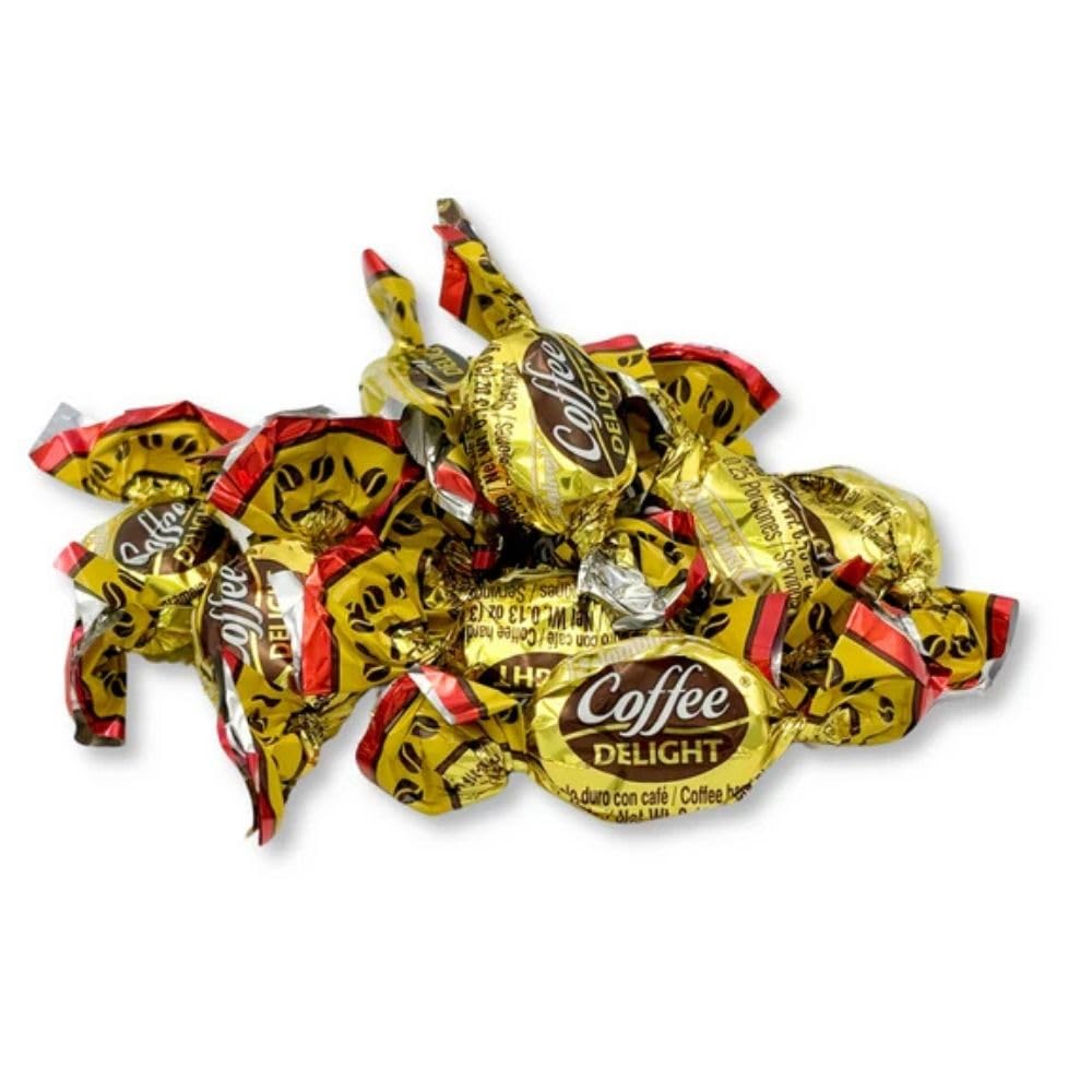 Coffee Delight Hard Candy, Individually Wrapped - 25 lb (Approx. 2,250 pieces)