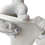 Long Handle Auto Bulldozer Squeegee for Window Tint Film Installing Car Vinyl Wraps Glass Cleaning Tinting (Flat Edge)