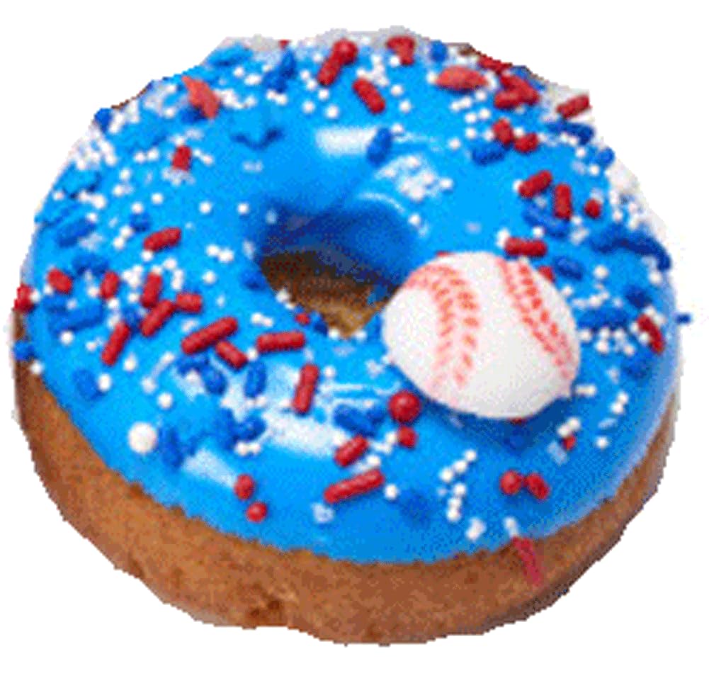 24 pc - Sport Theme Edible Sugar Cake Cupcake Cookie Toppers Decorations (Baseball)