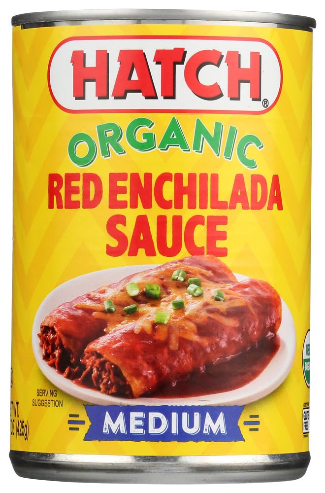 Hatch Farms Red Medium Enchilada Sauce 15 Oz (Pack of 12)