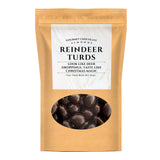 Reindeer Turds Dark Chocolate Almonds - Kepperton Gourmet Chocolate Candy Gifts - Funny Holiday Candy Gifts for Teens, Christmas Stocking Stuffers