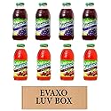 LUV BOX- variety Everfresh Juice 16 oz. pack of 8 , Everfresh 100% Juice- Grape , Everfresh Cherry. by evaxo