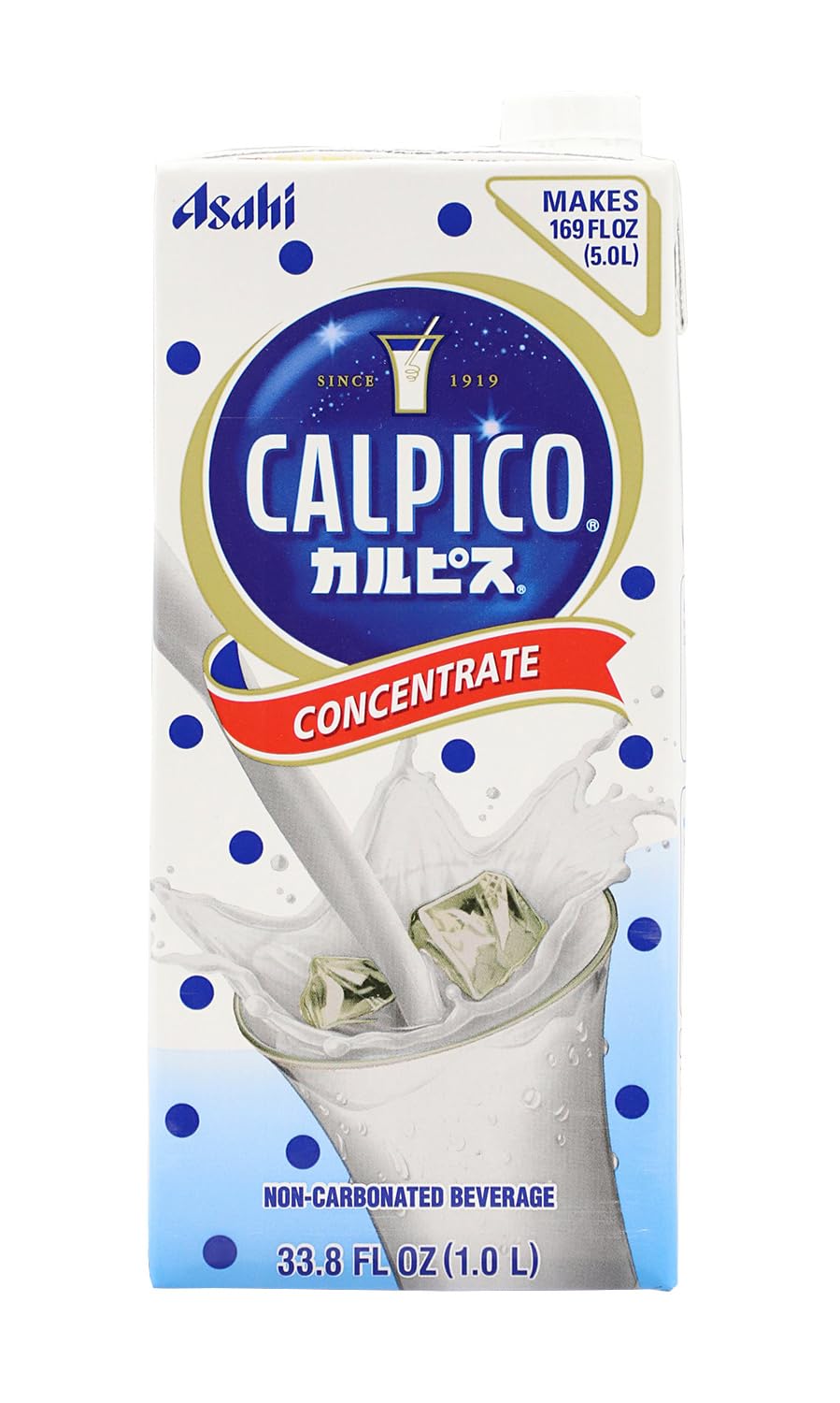 CALPICO Concentrate - Smooth & Refreshing Japanese Citrus Drink, Sweet and Tangy, No Artificial Color or Preservative, Non-Carbonated, Lactic Acid