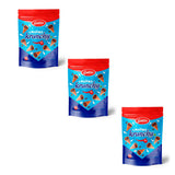 Gallito Conitos Krunchy - Costa Rican Chocolate-Filled Cookie Cones - Authentic Costa Rica Snack Treats - 3 Pack (70g Each / 7.4 oz Total) - Crispy