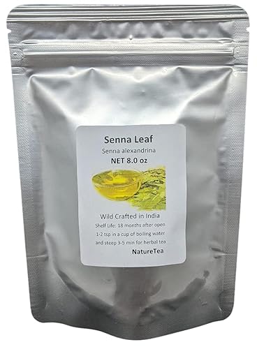 Senna Leaf - Senna alexandrina Dried Loose Leaf 100% from Nature (16 oz)