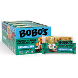 Bobo's Coconut Almond Chocolate Chip Oat Bars, Simple Ingredients, Whole Grain Oats, Plant Based, Gluten Free Breakfast Bars, Non-GMO, Healthy Snacks
