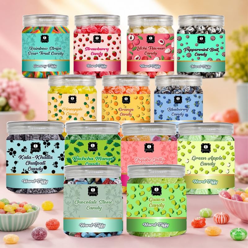 EDZZEL Chocolate Stone Candy - Crunchy Sugar Candy Coated with Rich Chocolate Flavor | Sweet Treat for Snacking, Parties and Sharing