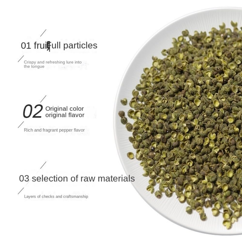 Zercumm Pepper 50G Bag Dry Green Pepper Extra Tingly