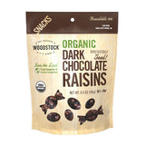 Organic Raisins; Dark Chocolate
