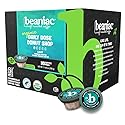 beaniac Organic Daily Dose Donut Shop, Light Roast, Single Serve Compostable K Cup Coffee Pods, Organic Arabica Coffee, Keurig Brewer Compatible, 30