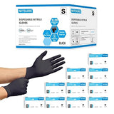 HEAVY DUTY Nitrile Gloves Disposable, Latex Free, Food Grade, 5 mil, Cooking, Cleaning, Hair Dye,1000 Count, 9inch (L)