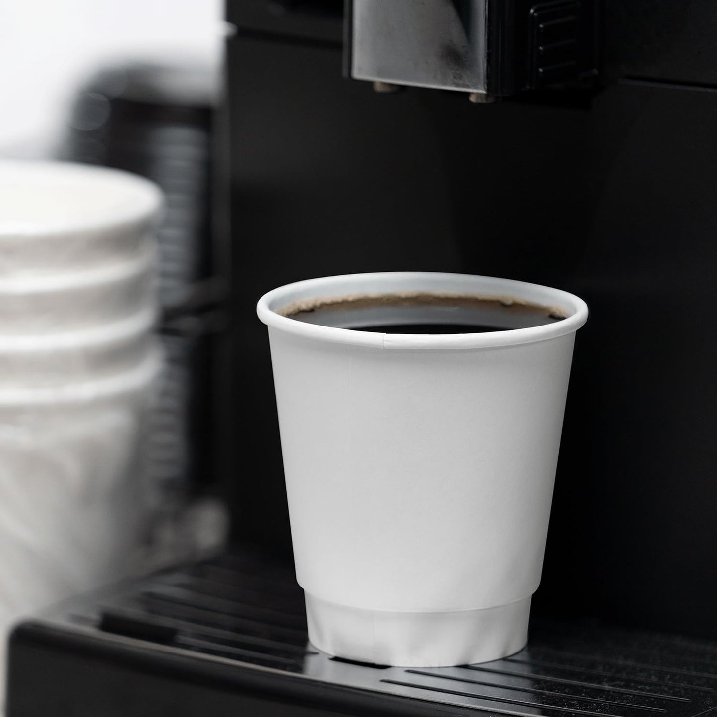 Karat C-WIC510W 10 oz. Wrapped Paper Hot Cups (Case of 500)