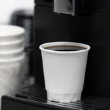 Karat C-WIC510W 10 oz. Wrapped Paper Hot Cups (Case of 500)