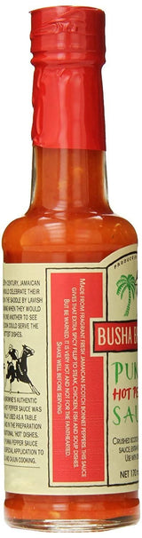 Busha Browne's Hot Pepper Pukka Sauce 5oz (Pack of 3)