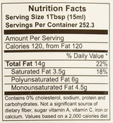 Baja Precious - Rice Bran Oil, 1 Gallon