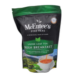 McEntee's Irish Breakfast Tea 250g / 8.81 oz Bag - BLENDED IN IRELAND - STRONG & CITRUSY - Ceylon and Assam