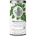 The Republic of Tea - Organic Moringa SuperHerb Tea Tin, 36 Herbal Tea Bags, Naturally Caffeine-Free
