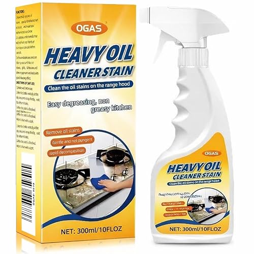TIEDXIOY Heavy-Duty Degreaser for Kitchen Heavy Oil Stain Cleaning - Remove Dirt, Grime, and Grease from Oven, Microwave, stove top and other kitchen