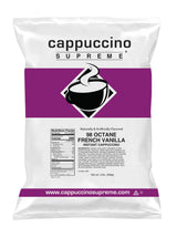Cappuccino Supreme 2 lb bag 98 Octane Instant Cappuccino Mix