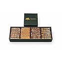 OMNIYA Delicacy - Indigo Croquant Box (40 Pieces) - Mediterranean Gourmet Sesame Snack Bar - Crispy Pistachio, Almond, Cashew & Sesame Treats
