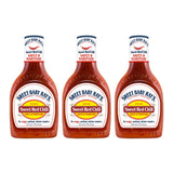 Sweet Baby Ray's, Wing Sauce & Glaze, Sweet Red Chili, 16oz Bottle (Pack of 3)