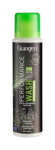 Grangers Performance Wash - Technical Outerwear & Gore-Tex Cleaner (300 ml Bottle)| Restores Breathability and Maintains DWR on Waterproof Jackets