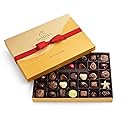 Godiva Chocolatier Anniversary Assorted Chocolate Gift Box, Creamy Milk Dark, and White Chocolates for Loved Ones, Gourmet Celebration Box