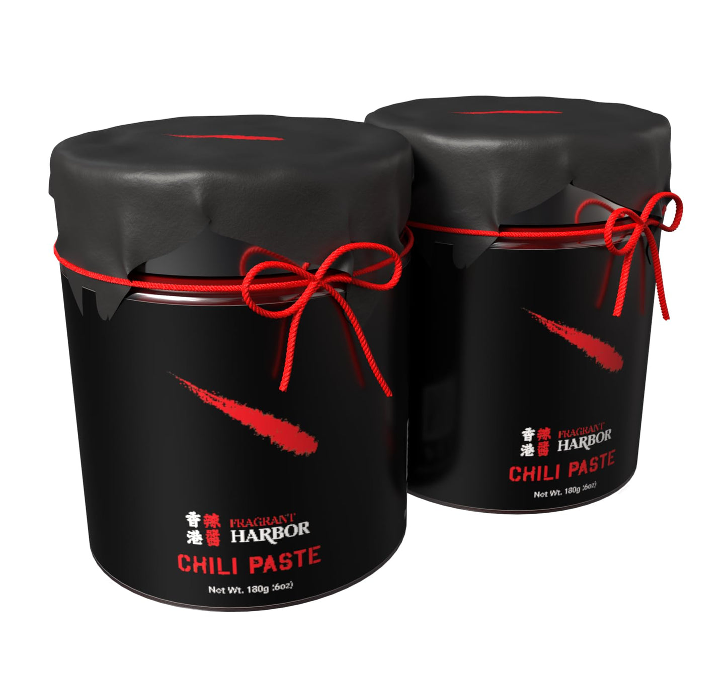 Fragrant Harbor Chili Paste - Authentic Hong Kong-Style, Vegan, Mild Heat - 6oz Jar - Small-Batch, Flavorful, Umami-Rich - Great for Dipping