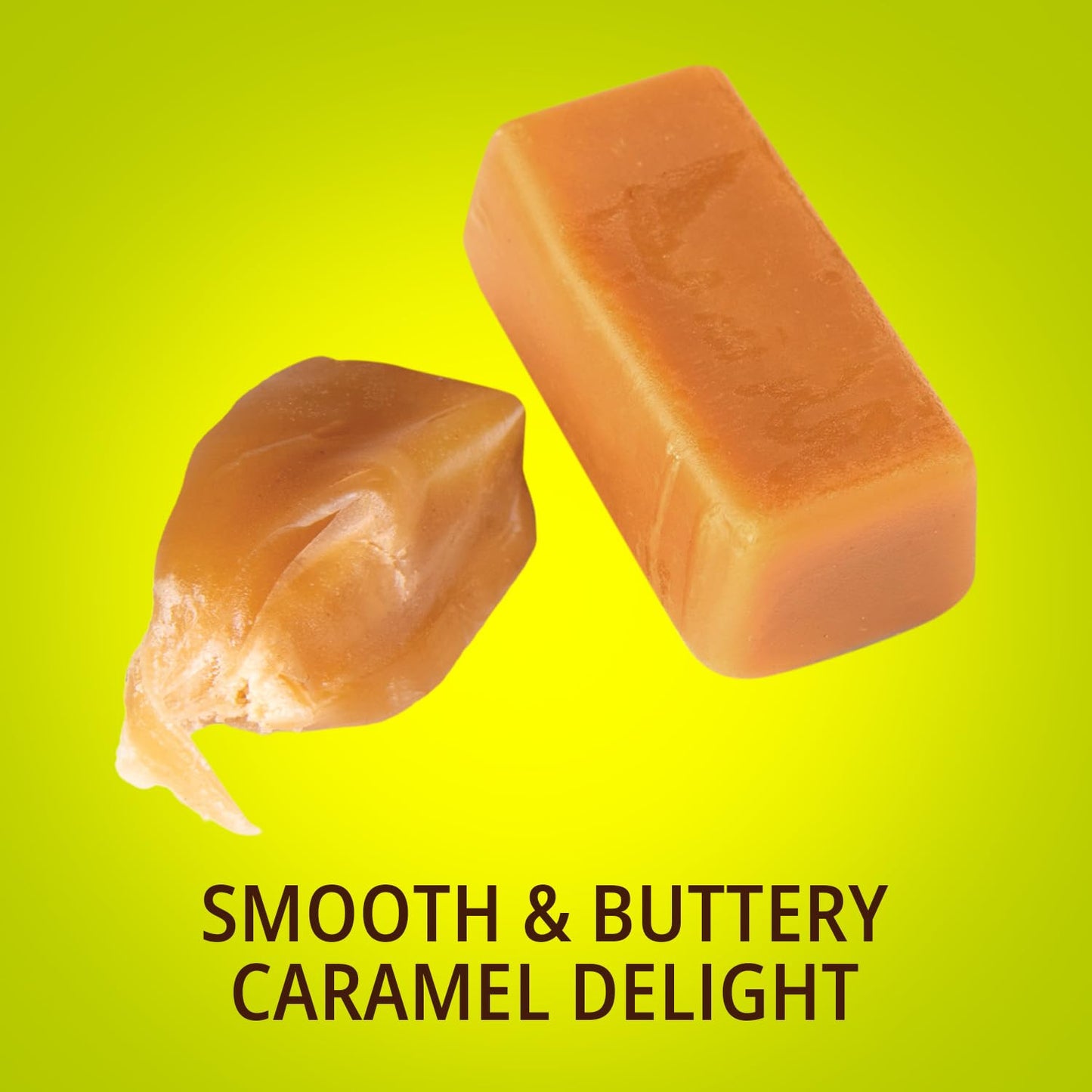 PARDAS Caramel Cream Candy, 7oz Bag, 2 Pack of Caramels Individually Wrapped, Ideal Kosher Candy for Desserts, Parties, Lunchboxes and Holiday