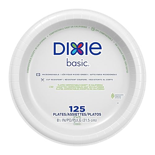 DXEDBP09W - Dixie Basic Paper Dinnerware