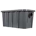 Generic Commercial Grease Interceptor Trap with Removable Filter Basket Plastic Grease Trap Under Sink Prevents Clogs and for Restaurant Canteen Home